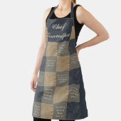 Gepersonaliseerd Schort - meertalig  script (Insitu)