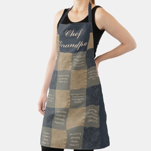 Gepersonaliseerd Schort - meertalig  script (Insitu)