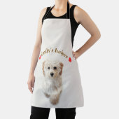 Gepersonaliseerd Schort van de Hond – Aangepaste F (Insitu)