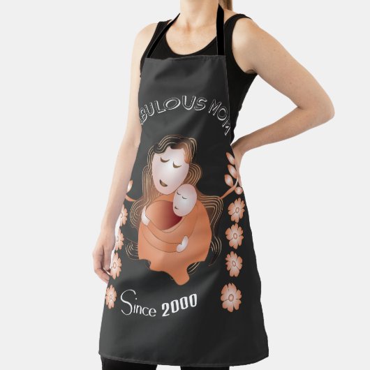 Gepersonaliseerd Schort van Fabulous mama (Insitu)