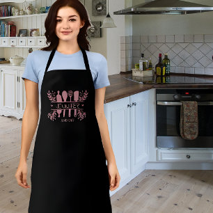 Gepersonaliseerd Schort voor All-Over Print Monogr