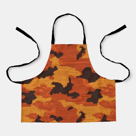 Gepersonaliseerd Schort voor jonge chef-koks (Voorkant)