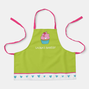 Gepersonaliseerd Schort voor kinderen met een cupc