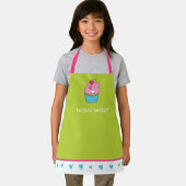 Gepersonaliseerd Schort voor kinderen met een cupc (Insitu)