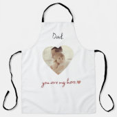 Gepersonaliseerd Schort voor Vaderdag (Voorkant)
