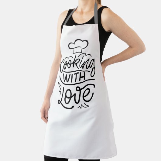 Gepersonaliseerd Schorten met Speelse Keukennoteri (Insitu)