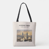 Gepersonaliseerd schouder Tas van de London Tower  (Achterkant)