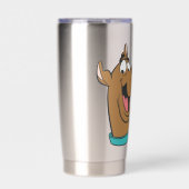 Gepersonaliseerd | Scooby-Doo Happy Face Teacher Geïsoleerde Drinkbeker (Voorkant)
