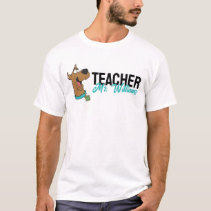 Gepersonaliseerd Scooby-Doo Happy Face Teacher T-shirt