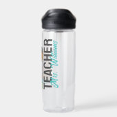 Gepersonaliseerd | Scooby-Doo Happy Face Teacher Waterfles (Achterkant)