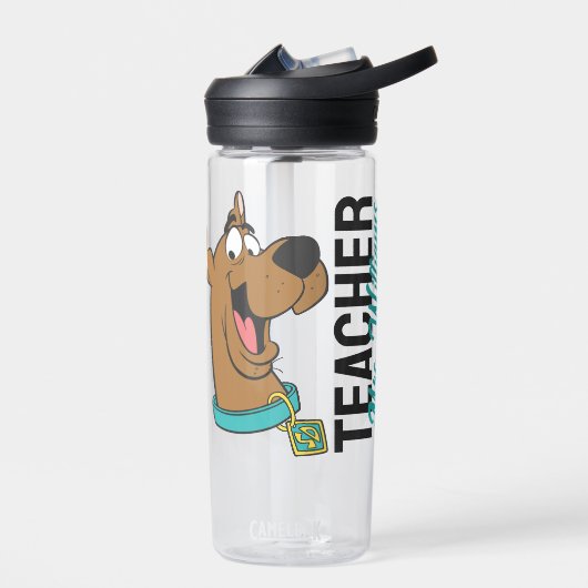 Gepersonaliseerd | Scooby-Doo Happy Face Teacher Waterfles (Links)