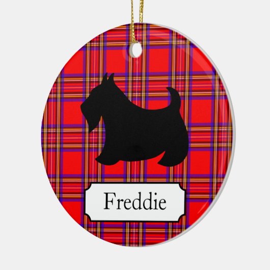 Gepersonaliseerd Scottish Terrier Ornament (Links)