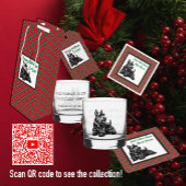 Gepersonaliseerd Scotty Dog Christmas Rocks Whisky Glas