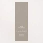 Gepersonaliseerd script Afstuderen Cadeausmais Yogamat (Voorkant)