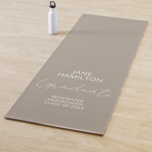 Gepersonaliseerd script Afstuderen Cadeausmais Yogamat (In situ)