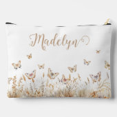 Gepersonaliseerd script Boho Butterflies Etui (Achterkant)