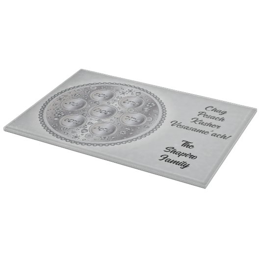Gepersonaliseerd Seder-Bord Snijplank (Hoek)