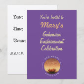 Gepersonaliseerd SGI Gohonzon Enkrimping Celebrati Kaart (Voorkant / Achterkant)