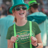 Gepersonaliseerd Shenanigan's Squad Donker T-shirt