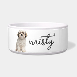 Gepersonaliseerd Shih Tzu eten Voerbakje