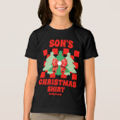 Gepersonaliseerd Shirt van de Zoon van Kerstmis (Voorkant)