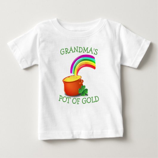 Gepersonaliseerd Shirt van Gold St. Patrick's Day (Voorkant)