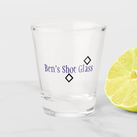 Gepersonaliseerd Shot Glas (Voorkant)
