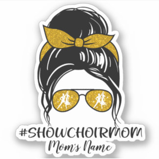 Gepersonaliseerd Show koor mam Sticker