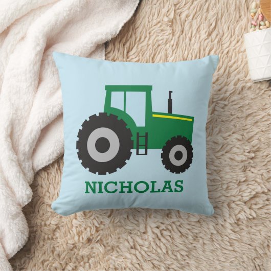 Gepersonaliseerd Sierkussen Boerderij tractor Kind (Deken)