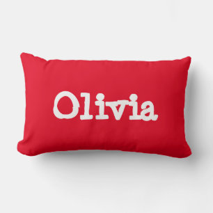 Gepersonaliseerd Sierkussen - Olivia Kussen