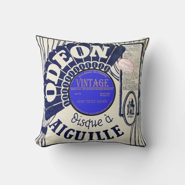 Gepersonaliseerd Sierkussen  opnemen (Voorkant)