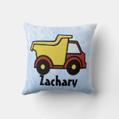 Gepersonaliseerd Sierkussen voor dumptrucks (Achterkant)