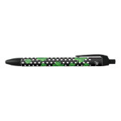 Gepersonaliseerd Sint Patricks Day Green Shamrock Zwarte Inkt Pen (Bovenkant)