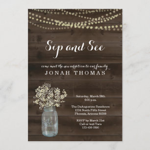 Gepersonaliseerd Sip en zie Uitnodiging - Rustig h