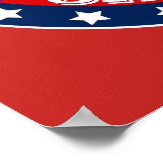 Gepersonaliseerd Sjabloon Campagne Poster (Hoek)