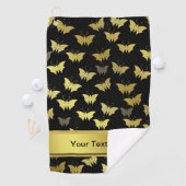 gepersonaliseerd, sjabloon, vlinder, vlinders, golfhanddoek (Insitu)