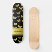 gepersonaliseerd, sjabloon, vlinder, vlinders, persoonlijk skateboard (Voorkant)