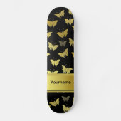 gepersonaliseerd, sjabloon, vlinder, vlinders, persoonlijk skateboard (Voorkant)