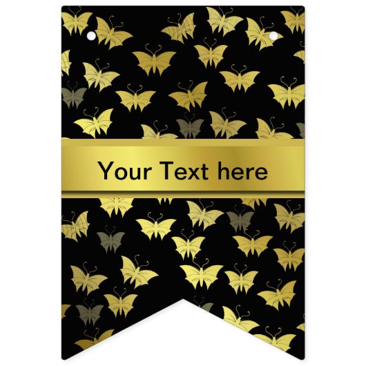 gepersonaliseerd, sjabloon, vlinder, vlinders, vlaggetjes (Tweede vlag)