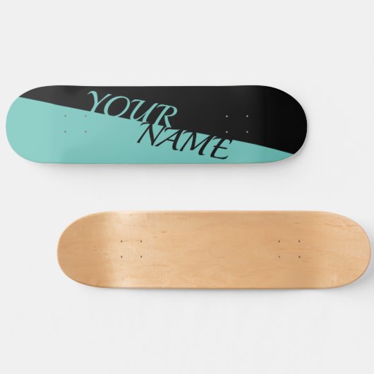 Gepersonaliseerd skateboard - Jouw naam toevoegen (Horizontaal)
