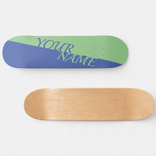 Gepersonaliseerd skateboard - Jouw naam toevoegen (Horizontaal)