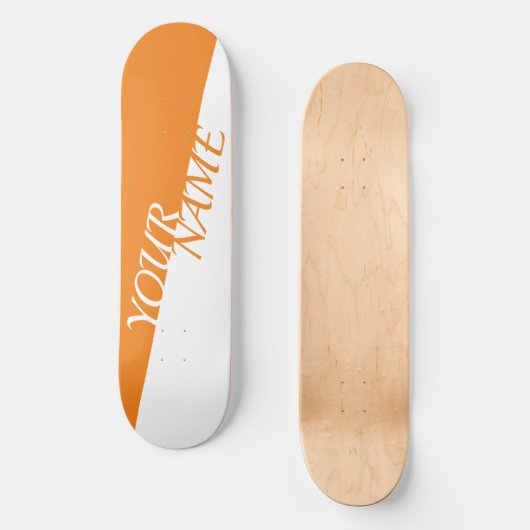 Gepersonaliseerd skateboard - Jouw naam toevoegen (Voorkant)
