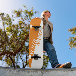 Gepersonaliseerd skateboard - Jouw naam toevoegen