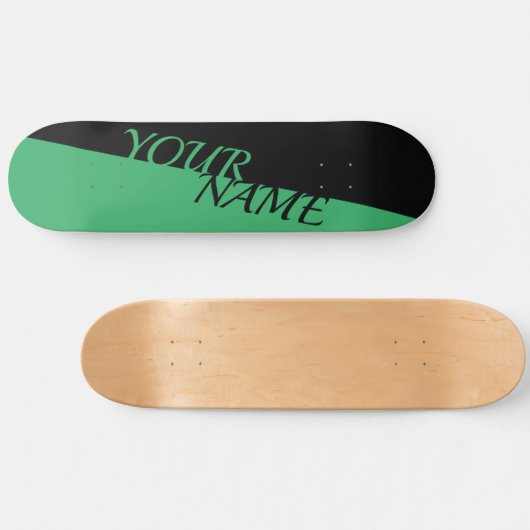 Gepersonaliseerd skateboard - Jouw naam toevoegen (Horizontaal)