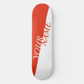 Gepersonaliseerd skateboard - Jouw naam toevoegen (Voorkant)