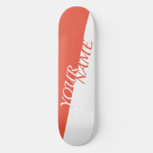 Gepersonaliseerd skateboard - Jouw naam toevoegen (Voorkant)