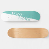 Gepersonaliseerd skateboard - Jouw naam toevoegen (Horizontaal)