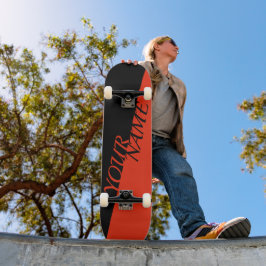 Gepersonaliseerd skateboard - Jouw naam toevoegen