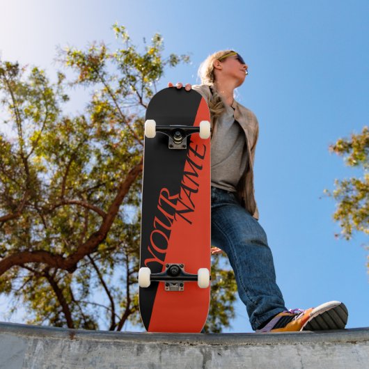 Gepersonaliseerd skateboard - Jouw naam toevoegen (Buiten 1)