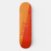 Gepersonaliseerd skateboard - Jouw naam toevoegen (Voorkant)
